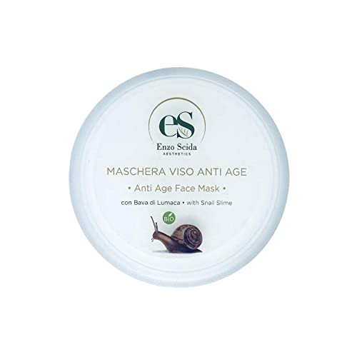 MASCARILLAS FACIALES CON ESCARGOT BIOLE, ALOE VERA Y MANZANILLA, ACCIÓN ELÁSTICA Y PURIFICANTE, PIEL MÁS TÓNICA Y LUMINOSA, PRODUCTO MADE IN ITALY