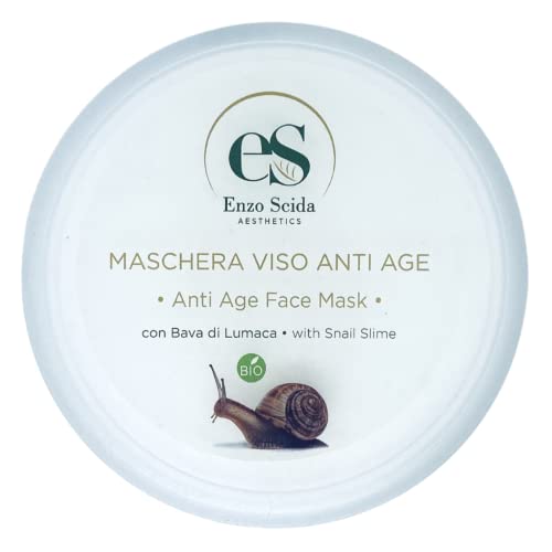 MASCARILLAS FACIALES CON ESCARGOT BIOLE, ALOE VERA Y MANZANILLA, ACCIÓN ELÁSTICA Y PURIFICANTE, PIEL MÁS TÓNICA Y LUMINOSA, PRODUCTO MADE IN ITALY