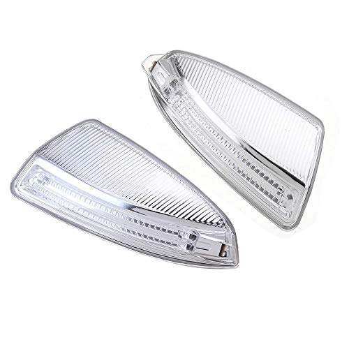 MASO W204 W164 ML Class ML300 - Luz de señal de giro para espejo retrovisor de puerta, luces LED laterales indicadoras – 1 par (izquierda+derecha)