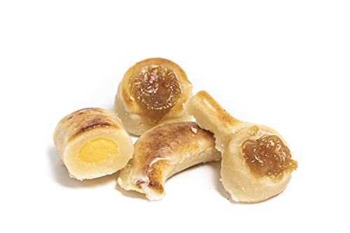 Mazapán Tradicional de Toledo. Calidad Suprema. Mazapanes Barroso. Figuritas de Mazapán sin Relleno y Figuritas de Mazapan con Relleno de Yema y Fruta. Peso neto 500 gramos.