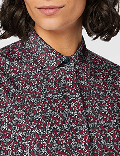 Mexx Blusa, Multicolor (Leaves Printed 318185), Large para Mujer