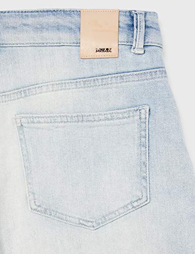 Mexx Pantalones Cortos de Mezclilla, Light Blue, 31 para Mujer