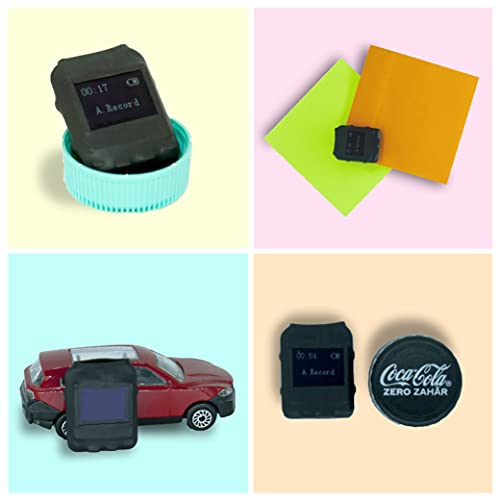 Mini grabadora de voz portátil para clases, reuniones; Compatible con USB PC y Mac; Memoria interna: 8GB /141 horas de grabación; Batería recargable: 20 horas de grabación continua