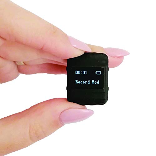 Mini grabadora de voz portátil para clases, reuniones; Compatible con USB PC y Mac; Memoria interna: 8GB /141 horas de grabación; Batería recargable: 20 horas de grabación continua