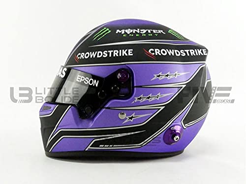 MINI HELMET 1/2 - Casco Lewis Hamilton Mercedes GP 2021-4100106