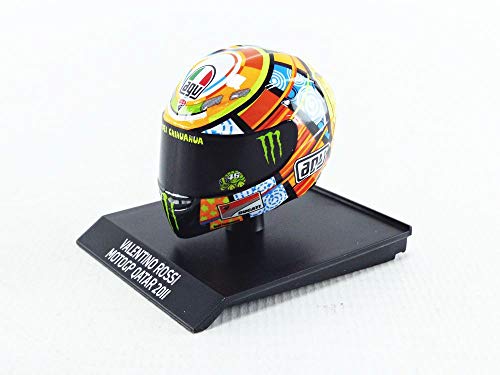 Minichamps 1:10-Casco de Valentino Rossi MotoGP Qatar 2011 (315110056)