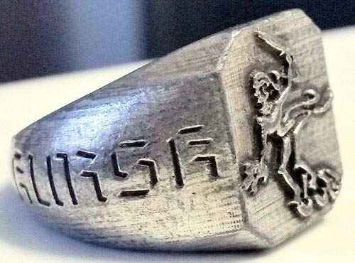 MK-art Anillo militar de la séptima División de la Armada División fantasma