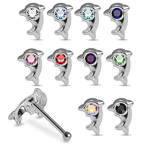 Monster Piercing Unisex Mujer Hombre plata de ley