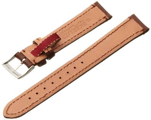 Morellato A01X3495006030CR14 - Correa de Reloj para Hombre de Piel, Color marrón
