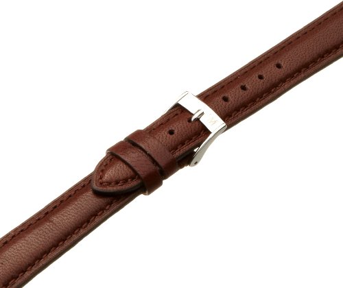 Morellato A01X3495006030CR14 - Correa de Reloj para Hombre de Piel, Color marrón