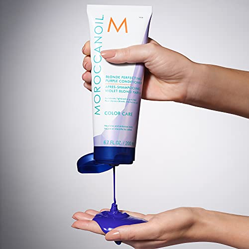 Moroccanoil Acondicionador Violeta Perfeccionador del Rubio de Moroccanoil - 200 ml