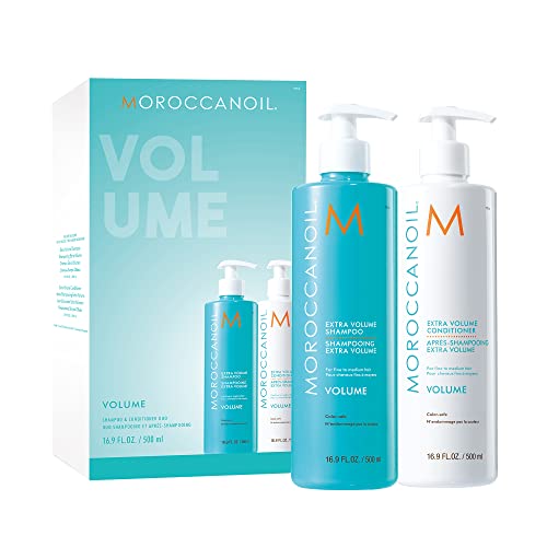 Moroccanoil Set de Champú y Acondicionador Para Aumentar El Volumen de Moroccanoil, medio litro