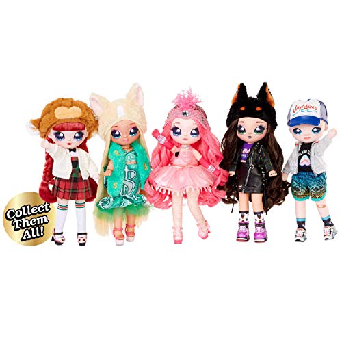 Na! Na! Na! Surprise moda CARMEN LINDA-Muñeca grande y suave para coleccionar con ropa y accesorios de lujo-Teens Serie 1-Edad: para niños a partir de 5 años, multicolor (L.O.L. Surprise 573883)