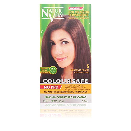 Naturaleza Y Vida Coloursafe Tinte Permanente Tono 5 Castaño Claro - 150 ml