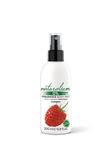 Naturalium Frambuesa - Spray Corporal Perfumado Refrescante, Sin Parabenos, Sin Colorantes, formato 200 ml