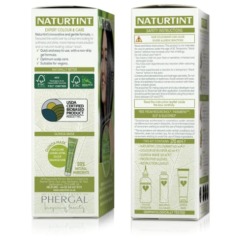 Naturtint 9N Honey Blonde Rubio (Honey Blonde), 165ml