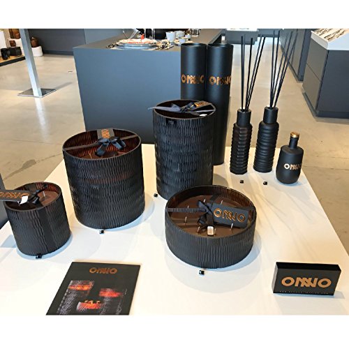 Onno Vela perfumada, color negro, 24 cm