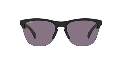 OO9374 Frogskins Lite Sunglasses, Matte Black/Prizm Grey, 63mm