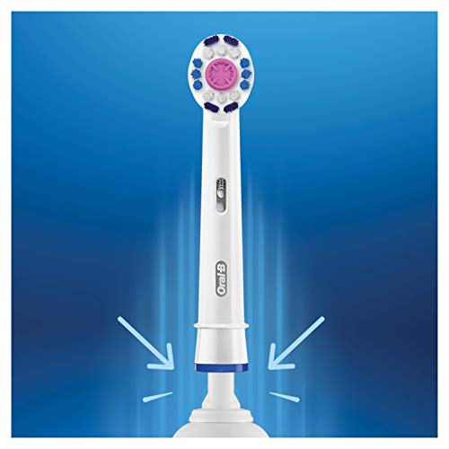 Oral-B 3D White Cabezales de Recambio Tamaño Buzón, Pack de 8 Recambios Originales para Cepillos de Dientes Eléctricos