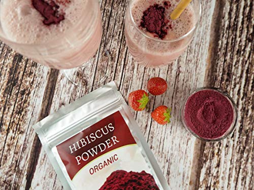 Organic Hibiscus POLVO Powder 250G, Matcha Style
