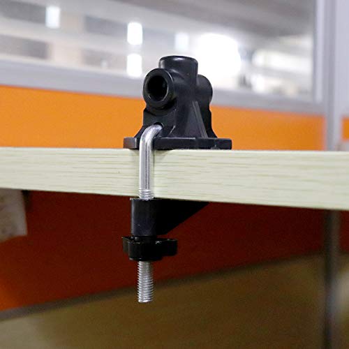 OriGlam Abrazadera universal para soporte de escritorio, abrazadera de soporte de repuesto para soporte de micrófono/mesa de escritorio