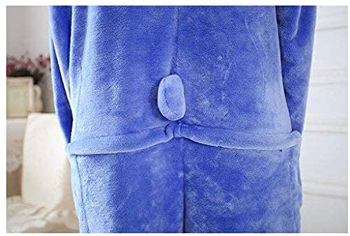 Ovender Pijamas Disfraces Onesie Animal Adultos Kigurumi Carnaval Halloween Fiesta Espectáculo Navideño Mono Cosplay Ropa Interior de Zoológico Invierno Unisex Mujeres y Hombres (S, Stitch)