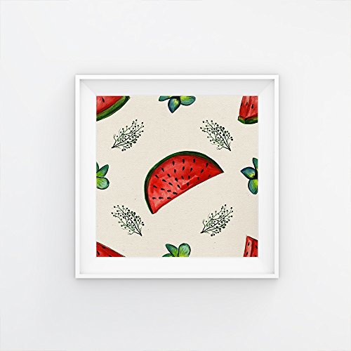 PACK de láminas para enmarcar COLLAGE FRUTAL. Posters cuadrados con imágenes de frutas. Decoración de hogar. Láminas para enmarcar. Papel 250 gramos alta calidad