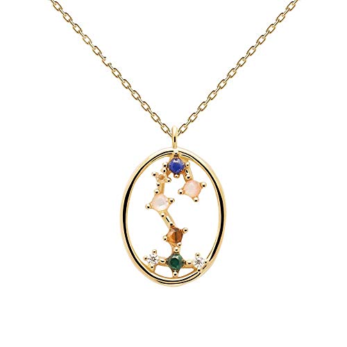 PDPAOLA - Collar Escorpio - Plata de Ley 925 Bañada en Oro de 18k - Joyas para Mujer