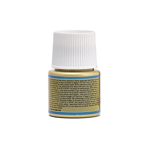 Pebeo Pintura Especial para Tejidos, 45 ml, Or Moiré