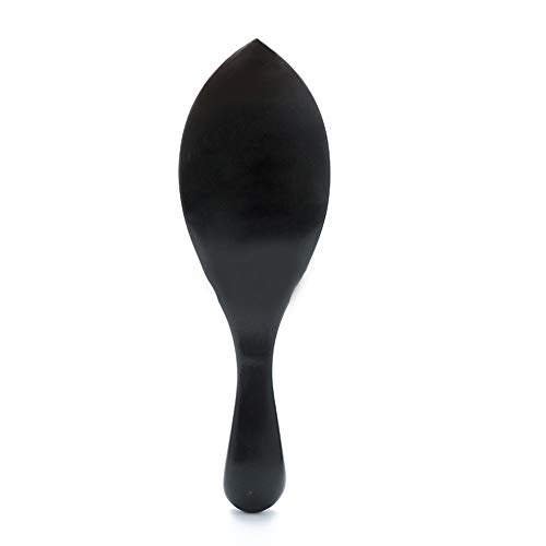 Peines-Peine de pelo-Cepillo de pelo Textura e Wave Herramientas de peinado naturales Accesorios de horquilla anti nudos-ESPAÑA, Negro