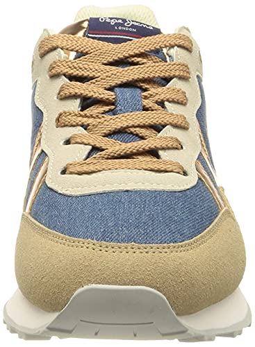 Pepe Jeans Britt Origin Woman, Zapatillas Mujer, 593royal Blue, 41 EU