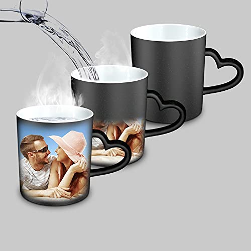 Personalizada Mágica Taza con tu Foto - Cambio de Color Taza para Espresso Mug Cup