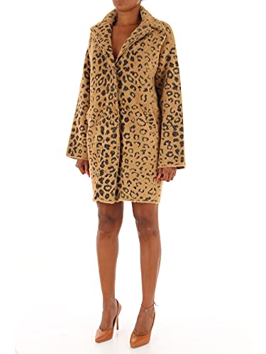 Pinko Kerner Abrigo de Vestir, CZ9_Beige/Nero, M para Mujer
