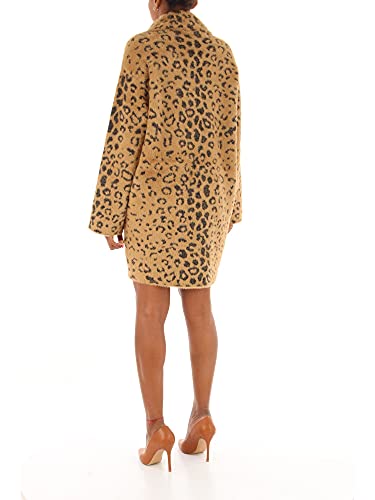 Pinko Kerner Abrigo de Vestir, CZ9_Beige/Nero, M para Mujer