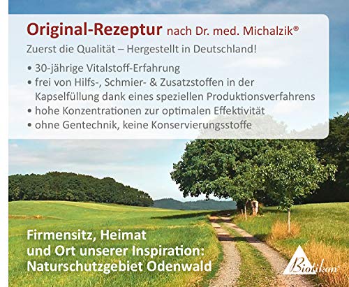 Piperine según el Dr. Michalzik Medicine - Piperina de pimienta negra - mejor biodisponibilidad - 60 cápsulas de 10 mg - Extracto de Piper Nigrum 95% alcaloides - sin aditivos - de BIOTIKON®