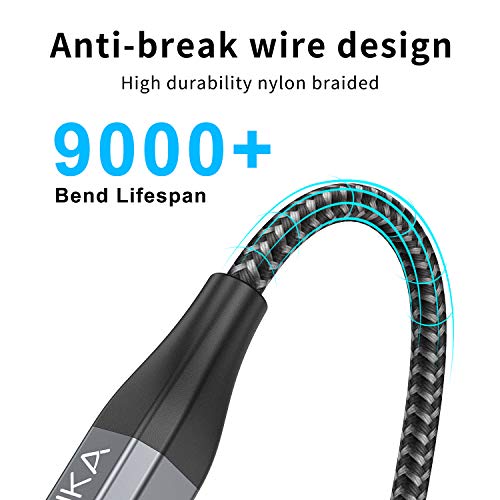 PIPIKA Cable Impresora [3M] Impresora Cable USB 2.0 A a B Compatible para Impresora HP, Epson,Canon,Brother, Lexmark,Escáner,Disco Duro,Fotografía Digital y Otros Dispositivos