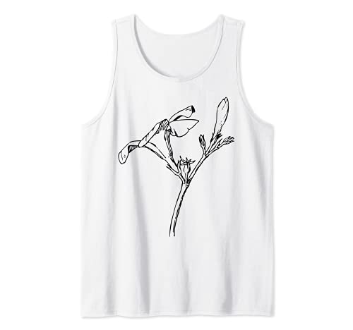 Planta De Flores Adelfa Camiseta sin Mangas