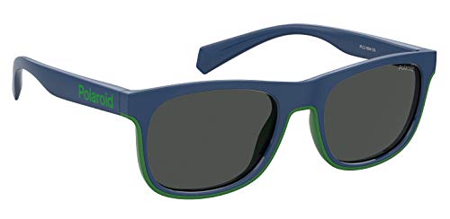 Polaroid PLD 8041/s RNB/M9 Blue Green 47, Gafas Unisex niños, Small