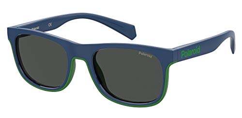 Polaroid PLD 8041/s RNB/M9 Blue Green 47, Gafas Unisex niños, Small
