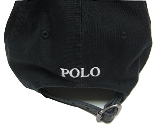 Polo Ralph Lauren Men's Big Pony Chino Sports Hat, Polo Black