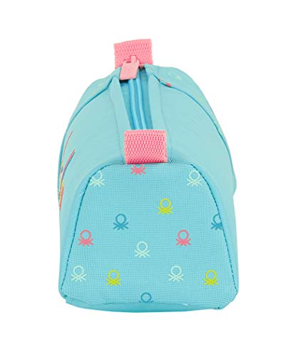 Portatodo con Cremallera y Compartimiento de Benetton Candy, 210x70x80mm