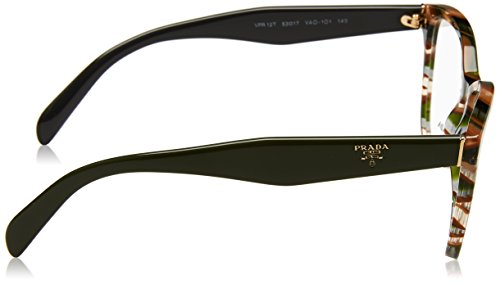 Prada 0PR 12TV, Monturas de Gafas para Mujer, Marrón (Sheaves Grey Brown), 53