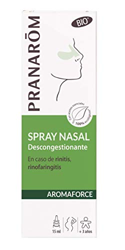 PRANARÔM - Aromaforce - Spray Nasal Dm Bio - Descongestiona la Nariz, 15 Mililitros