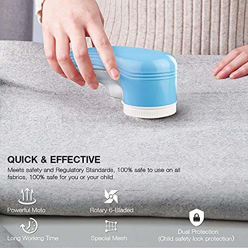 Quitapelusas Electrico, Quita Pelusas Ropa USB Recargable, Quita Pelusas Cepillo Antipelusas, Cepillo Antipelusas Fabric Shaver, Maquina Quitar Bolitas Ropa Quitapelos para Quitar Bolas
