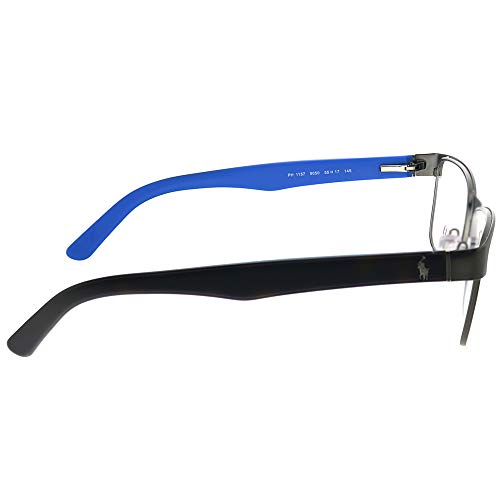 Ralph Lauren POLO 0PH1157 Monturas de gafas, Mat Gunmetal, 55 para Hombre