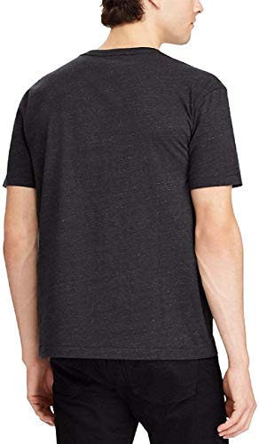 Ralph Lauren Polo para Hombre clásico Cuello en V Pony Logo Playera de algodón - Negro - XX-Large