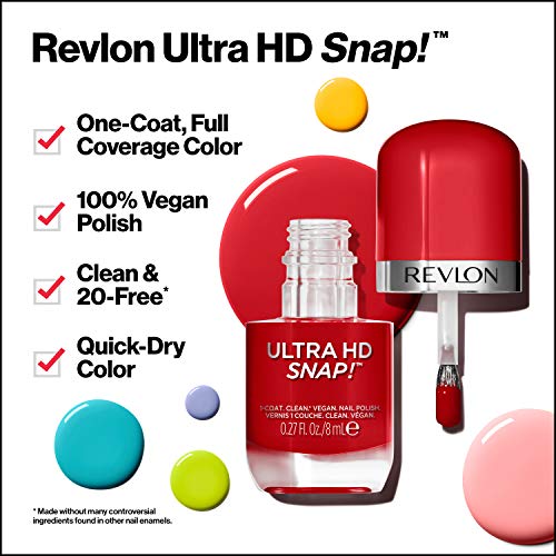 Revlon - Esmalte de uñas Ultra HD Snap Nail (Early Bird #001)