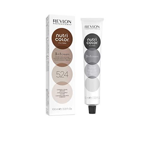 Revlon Professional Nutri Color Filters Tinte de Cabello 524 Coppery Pearl Brown 100ml