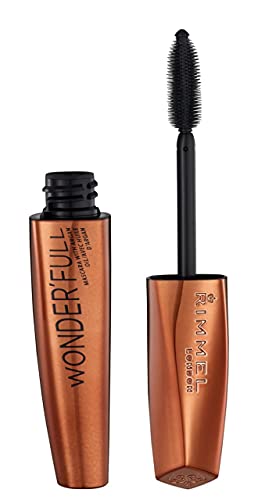 Rimmel London Wonderfull Argan Oil Máscara de Pestañas Tono Black - 11 ml