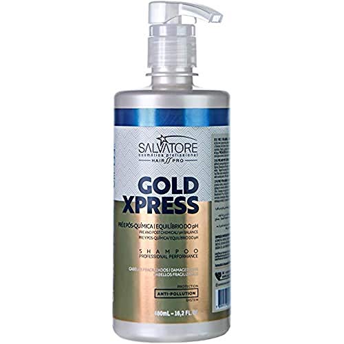 SALVATORE Gold Xpress - Champú 480 ml